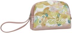 Kosmetiktasche Anekke Bloom Altrosa Gelb
