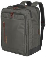 Travelite Crosslite Bordtasche Rucksack olivgrün Laptopfach