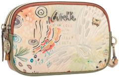2 Fach Clutch Anekke Amazonia Butterfly Print mit Stickerei Kosmetic