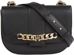 Tommy Hilfiger elegante Abendtasche Luxe Schwarz