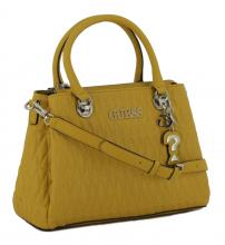 Kurzgrifftasche Guess Brinkley Marigold Gelb stepp