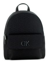 Cityrucksack Calvin Klein schwarz Re-Lock Backpack Jacquard