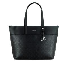 schwarze Damentasche CK Must Shopper Black Mono Calvin Klein