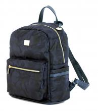 L.Credi Bega Damenrucksack Camouflage dunkelblau