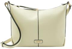 L.Credi helle Umhängetasche Patricia vegan Kontrast elegant