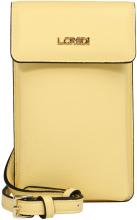 Damen Crossbody Etui Ilira L.Credi Handy Card Amarillo Pastell Gelb