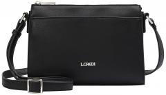 L.Credi Umhängetasche zeitlos Schwarz Orkida 