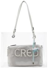 Shopper L.Credi transparent Innentasche grau Reja Seestern