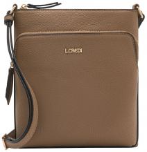 L.Credi Umhängetasche schmal OLLA Toffee