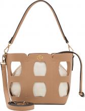 L.Credi Hobo Tasche Maja Stoff Cutouts Crossover Blush