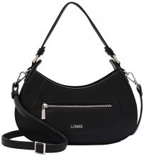 L.Credi Henkeltasche Odelia Schwarz klassisch nachhaltig