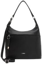 Maite klassisch schwarze Schultertasche L.Credi crossover