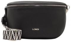 L.Credi vegane Umhängetasche Noliana schwarz