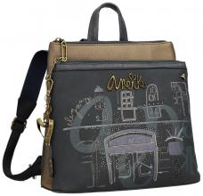 strassbesetzter Damenrucksack Anekke Mademoiselle Boutique dunkelblau