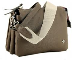 Caleidos Umhängetasche Castoro Camelbraun Clutch