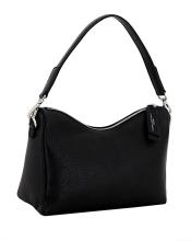 Leder Umhängetasche Gianni Chiarini Primula new Nero Schwarz genarbt