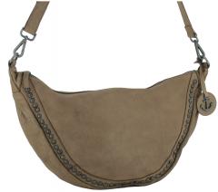 Beuteltasche mit Nietendekor Harbour 2nd Fashion Lights Junis Spicy Ginger taupe