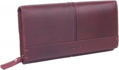Maitre Longbörse Dilara Birkenfeld Rindsfettleder Red