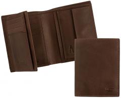Camel Active Hochformatböse Leder Cognac RFID Schutz