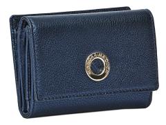 Mandarina Duck Mellow Metal Klappgeldbörse Indigo Blue blau metallic