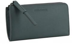 Ledergeldtasche dunkelgrau Blue Grey Nea Big Wallet FREDsBRUDER
