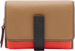 Klappbörse Liebeskind Berlin Tiramisu Mia Kate L Braun Orange