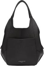 Liebeskind Tote Medium Ledershopper Black genarbt 
