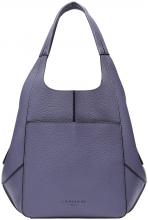 Shoppertasche Liebeskind Lilly Tote M Taro Light lila Echtleder genarbt