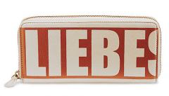 Liebeskind Damenportmonee Gigi Vintage Leder Koi Beige