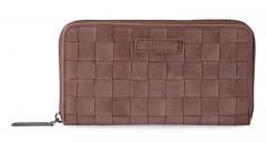 Liebeskind Flechtbörse Silky cognac