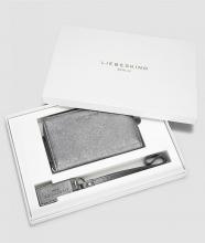 Liebeskind Geschenkset Bundle2 Geldbörse Fiona Sling silber