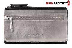 Liebeskind Pepino Layla warm metal silber grau Brieftasche RFID
