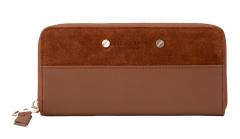 Liebeskind Ziparound-Börse Gigi braun Toffee Schrauben Ledermix