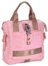 Litlitty Damenhenkeltasche Rosa Braun George Gina & Lucy GG&L Pig & Pack