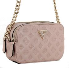 Guess Noelle Pale Rose Crossbody Bag geprägt rosa Kette