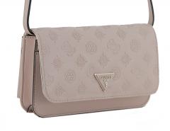 geprägte Überschlagtasche mit Handyfach Guess La Femme Pale Rose
