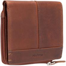 kleines Portemonnaie Damen Maitre Birkenfeld Alberta Leder Cognac