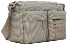 MD20 Lux glitzernde Crossovertasche Astro Mandarina Duck Beige Gold