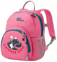 Jack Wolfskin kleiner Rucksack Mädchen Buttercup Pink Lemonade reflektierend