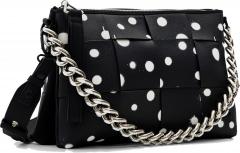 Schultertasche Desigual New Splatter Dortmund Maxi Negro Punkte