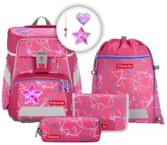 Mädchenschultasche pink Star Stella Step by Step Space Federmappe