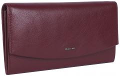 Maitre Überschlagbörse Leisel Diedburg dunkelrot Leder