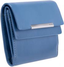 kleine Lederbörse Maitre Deda Bleg Midblue mittelblau