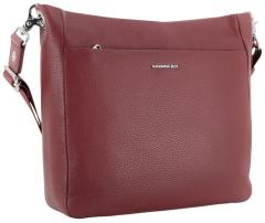 Mandarin Duck Mellow Leather Crossover Grape Ledertasche