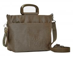 MD20 Handbag Kurzgrifftasche Mandarina Duck Oil olivgrün schimmernd 