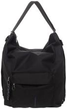 variable Schultertasche Rucksack Hobo schwarz MD20 Mandarina Duck
