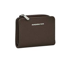 Mandarina Duck Mellow Leather Geldbörse Espresso - Dunkelbraun