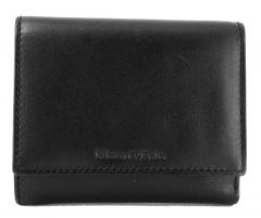 Marc`O Polo Geldbörse Überschlag Leder schwarz