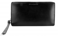 Marc`O Polo Geldbörse Reißverschluss Leder Schwarz