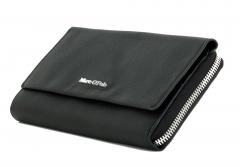 Damenbrieftasche Marc OPolo Inja schwarz Überschlag